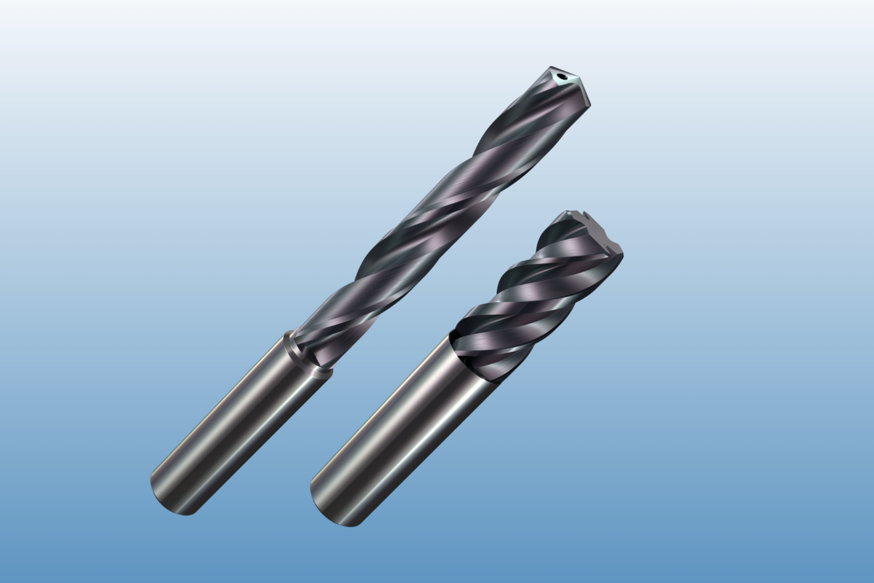 JR-Tools carbide drills and end mills